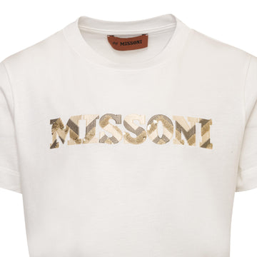 Missoni T-shirt con logo cucito