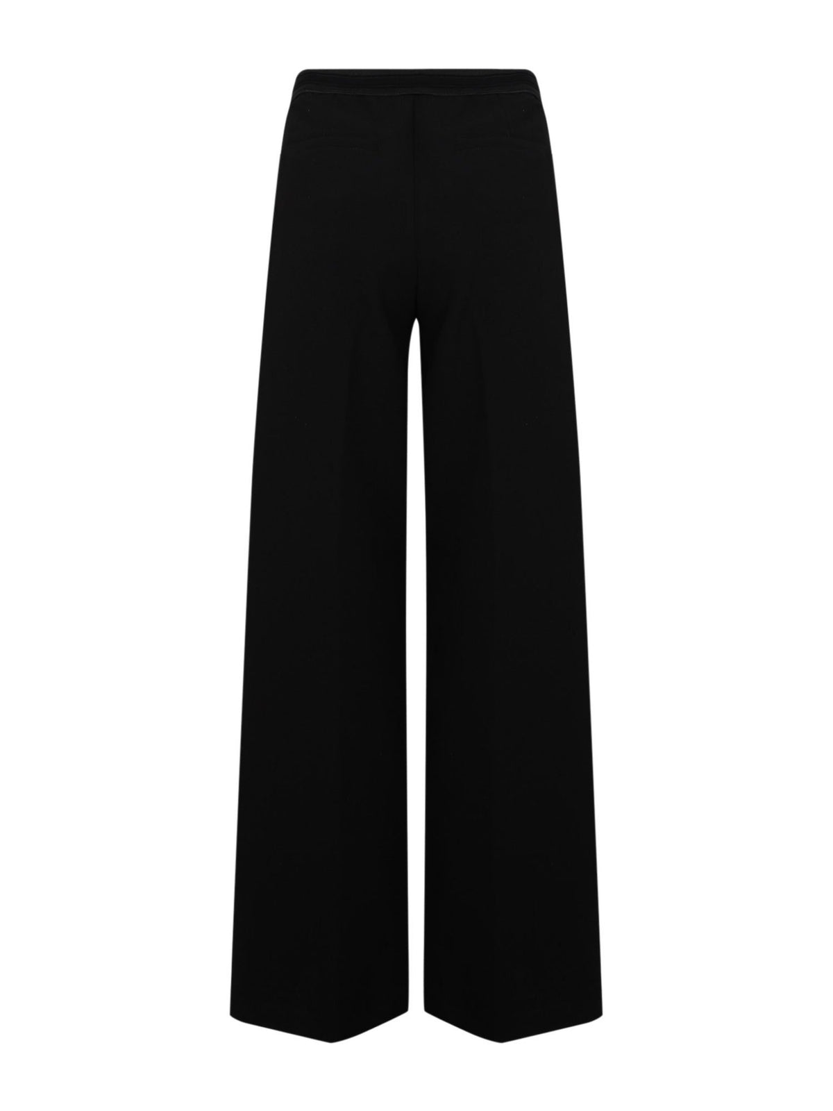 Pantalone Palazzo con Elastico in Vita