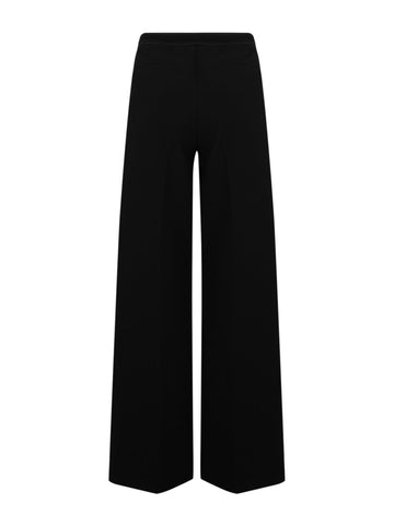 Pantalone Palazzo con Elastico in Vita