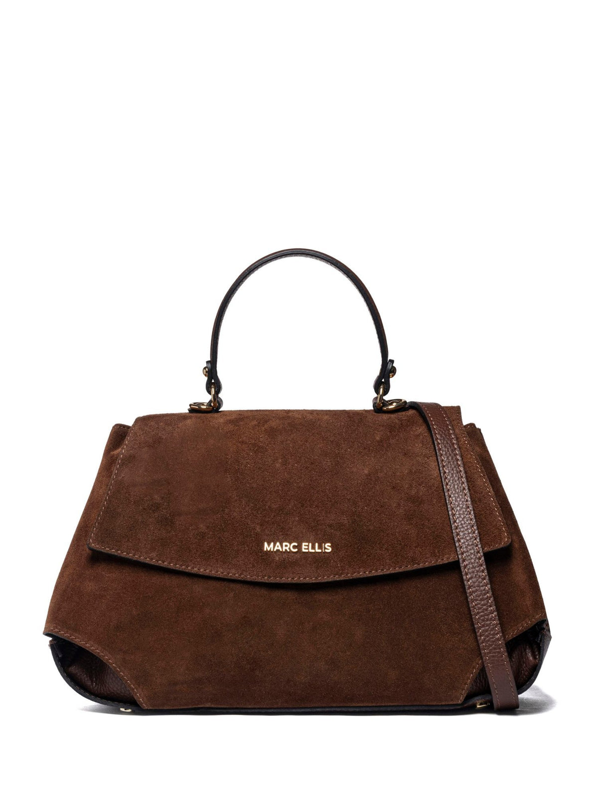 Borsa a Mano Spency L in Suede