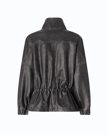 Pinko Caban Oversize in Tela Spalmata donna