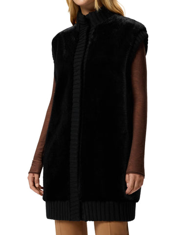 Pinko Gilet en fausse fourrure Genovese