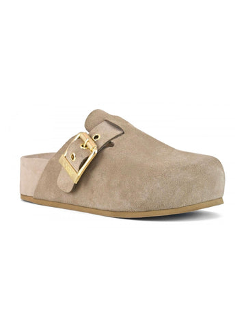 Colors of California Sabot platform 5 cm in suede
