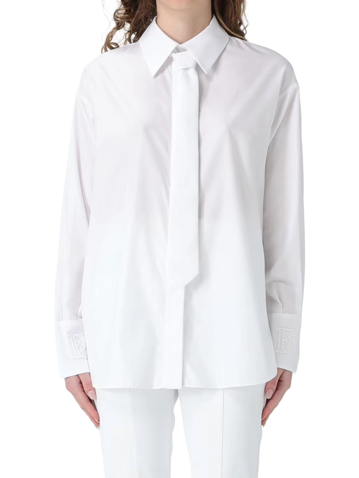 Elisabetta Franchi Camicia con cravatta