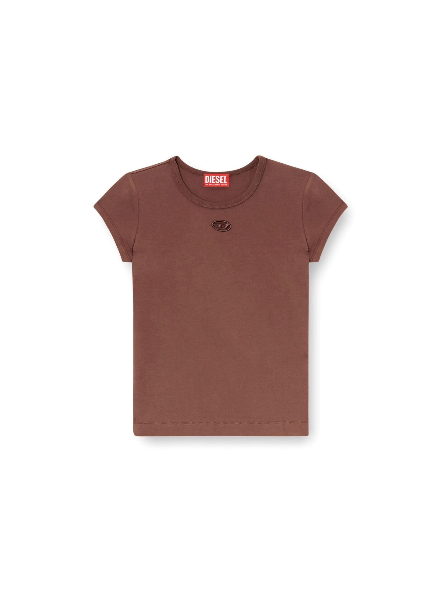 Diesel T-shirt con logo cut-out T-Angie-Od