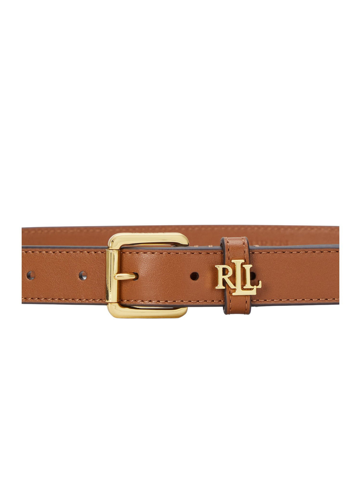 Cintura sottile in pelle Logo Keeper