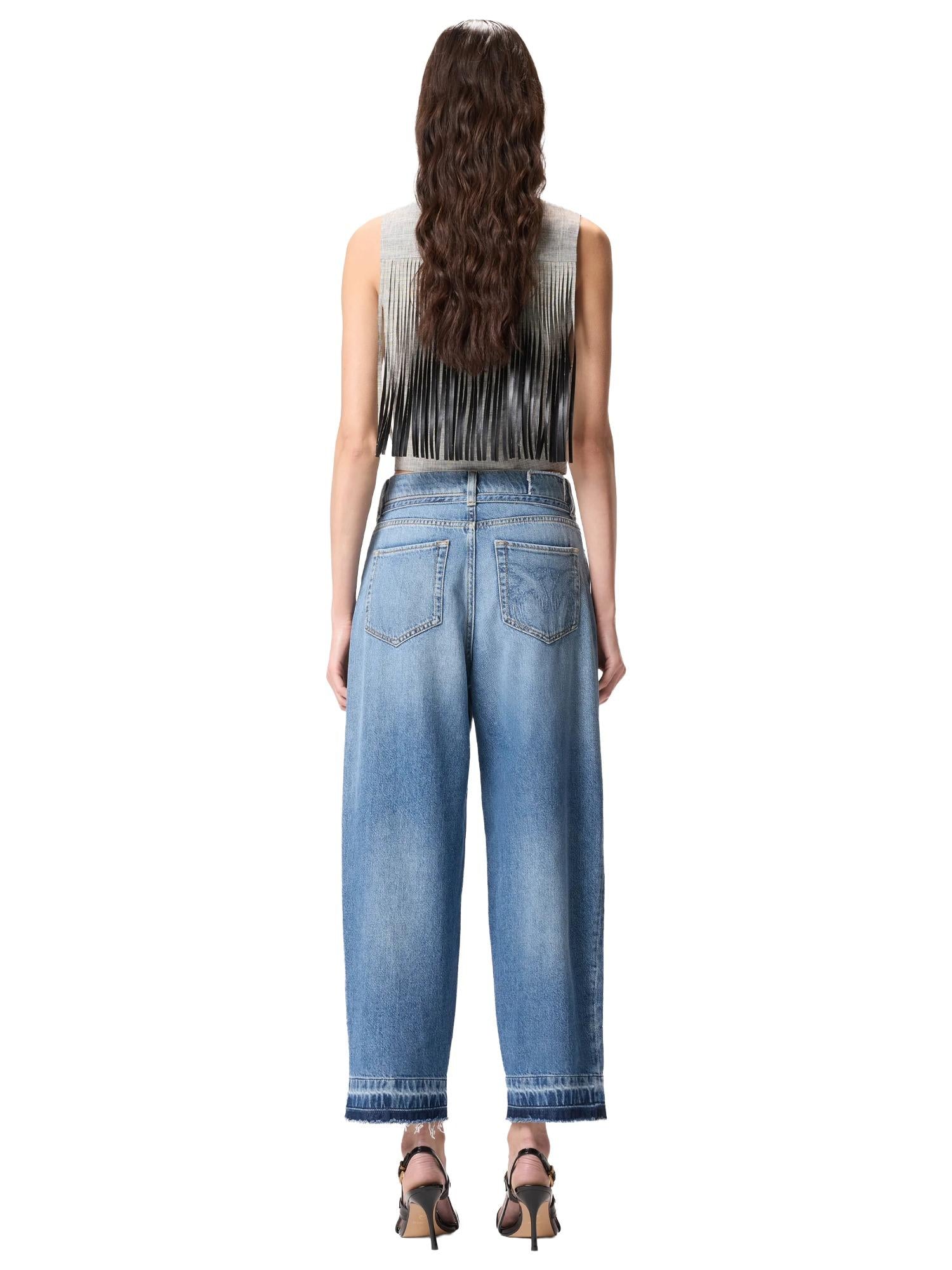 Pinko Jeans baloon con cintura Estelle