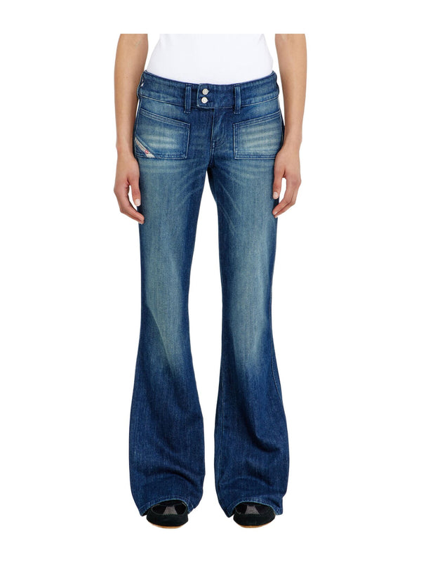 Jeans Bootcut Vita Bassa D-Hush