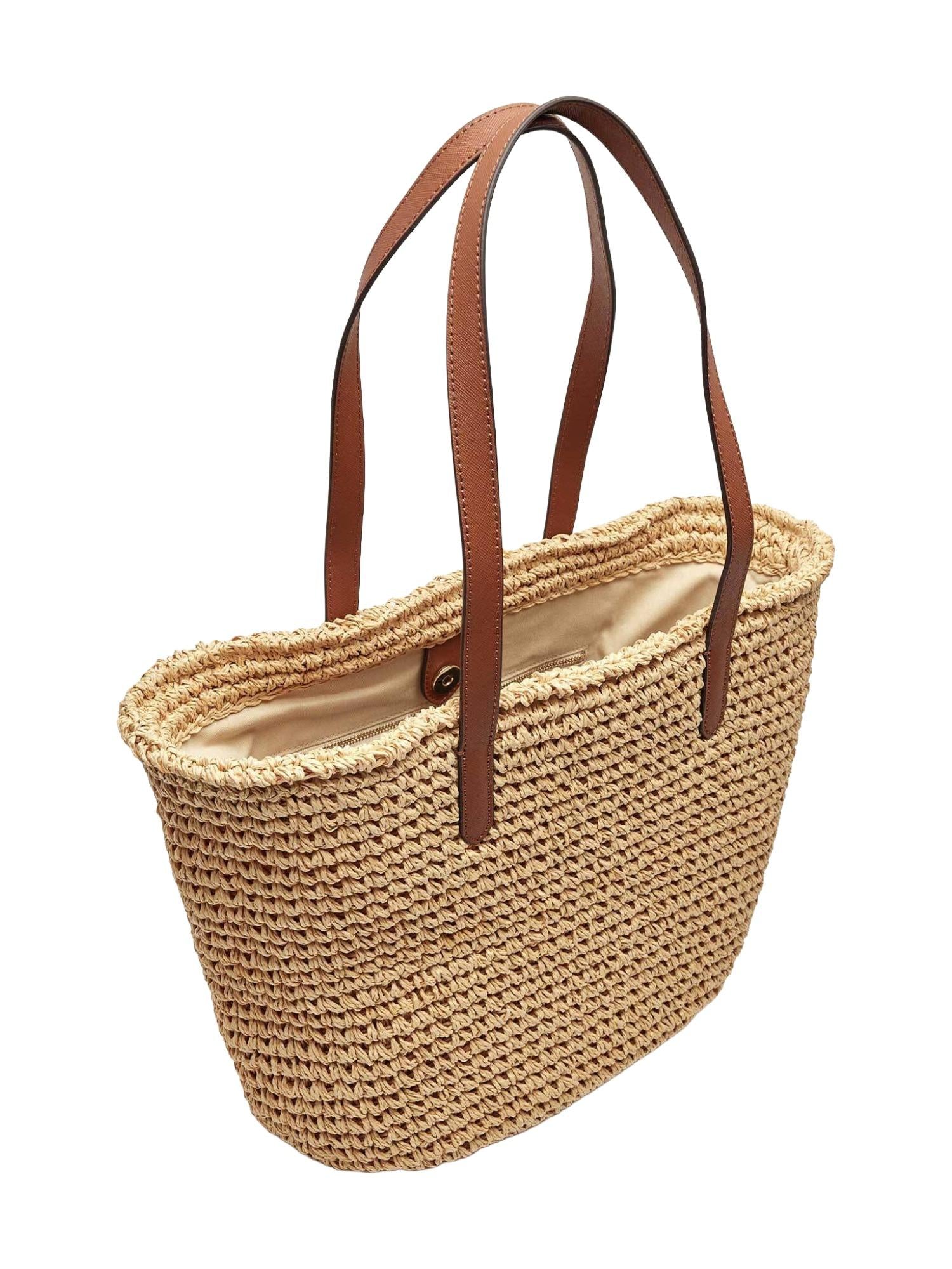 Lauren Ralph Lauren Borsa in paglia crochet Lainey