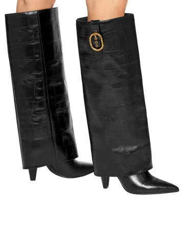 Kurt Geiger Stivali ripiegabili con tacco 10 cm