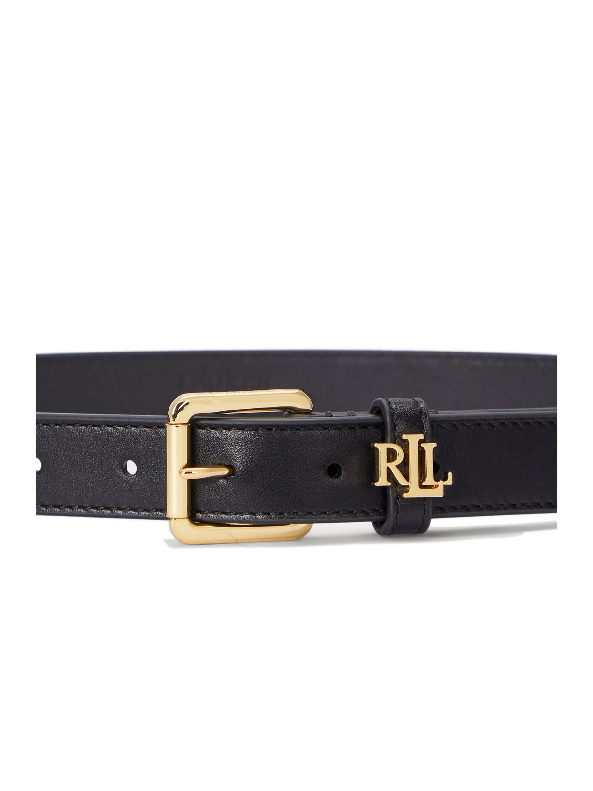 Cintura sottile in pelle Logo Keeper