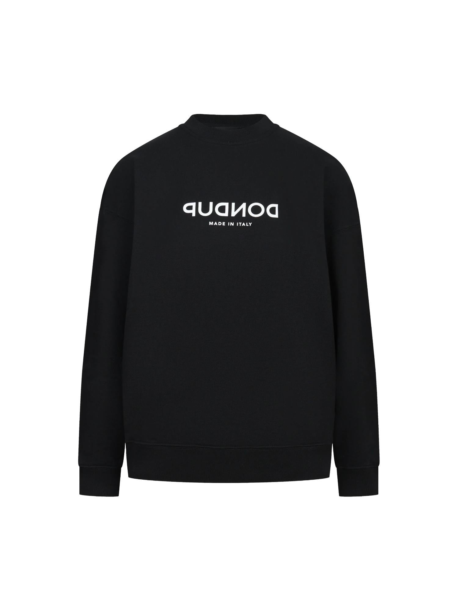 Dondup Felpa con logo a specchio