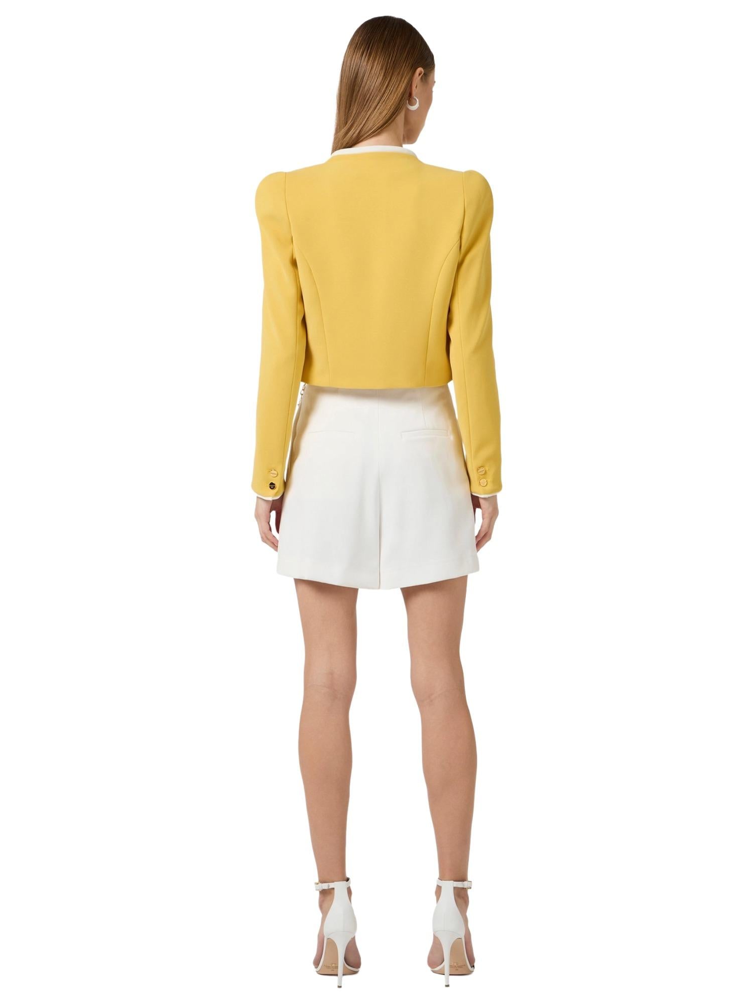 Elisabetta Franchi Shorts con catena gioiello