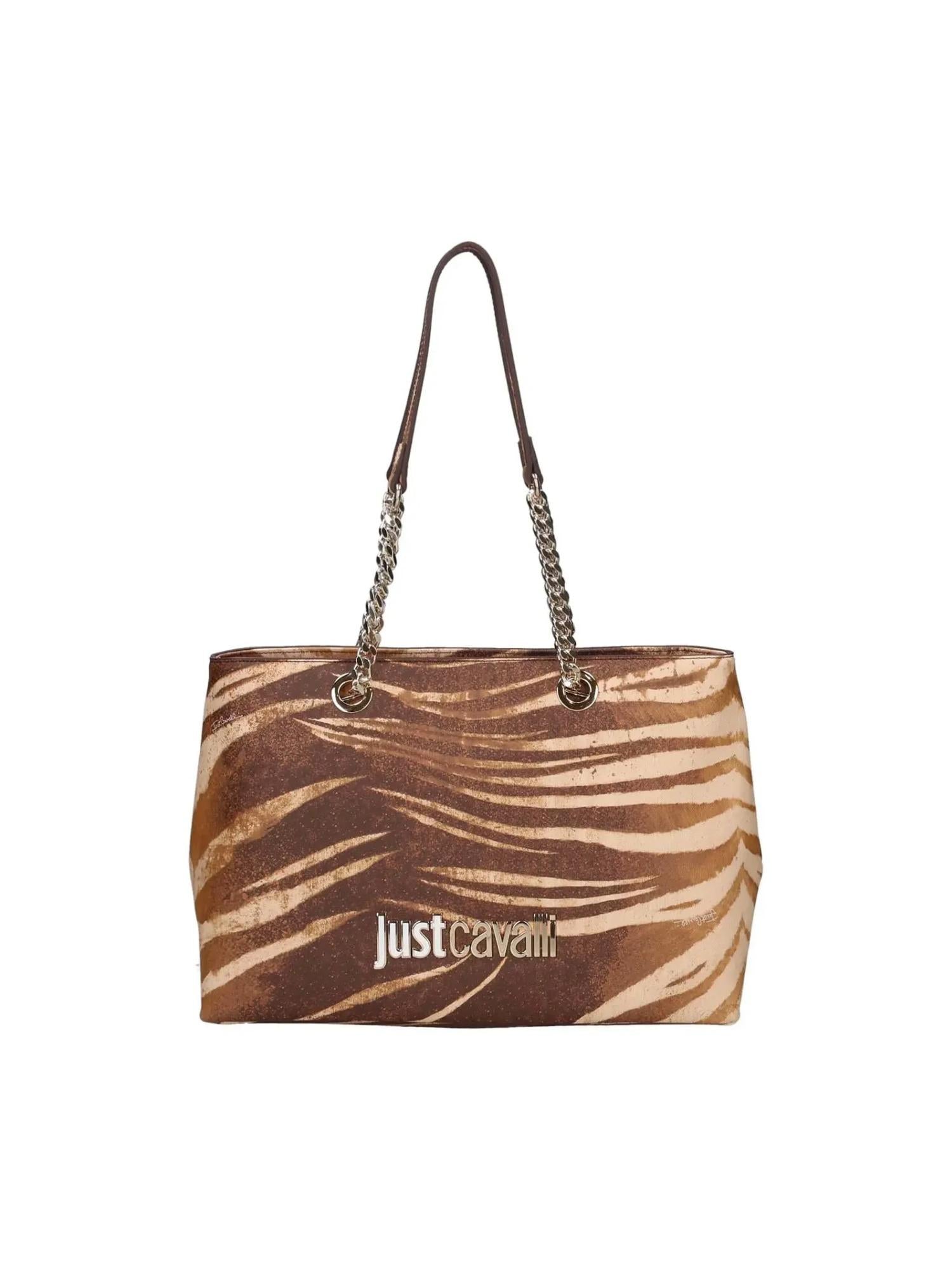 Just Cavalli Borsa con stampa animalier