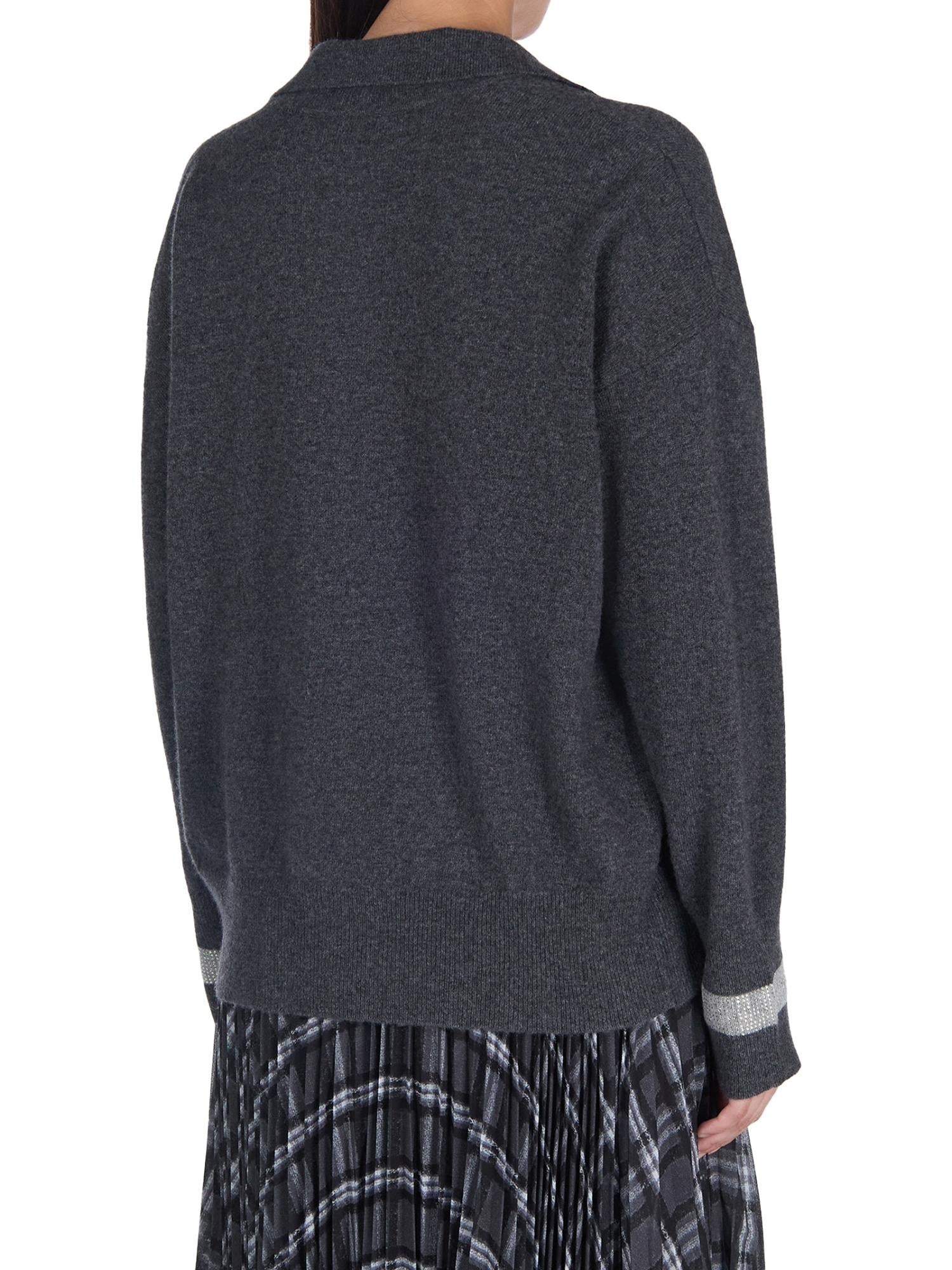 Ermanno Firenze Polo con logo in strass