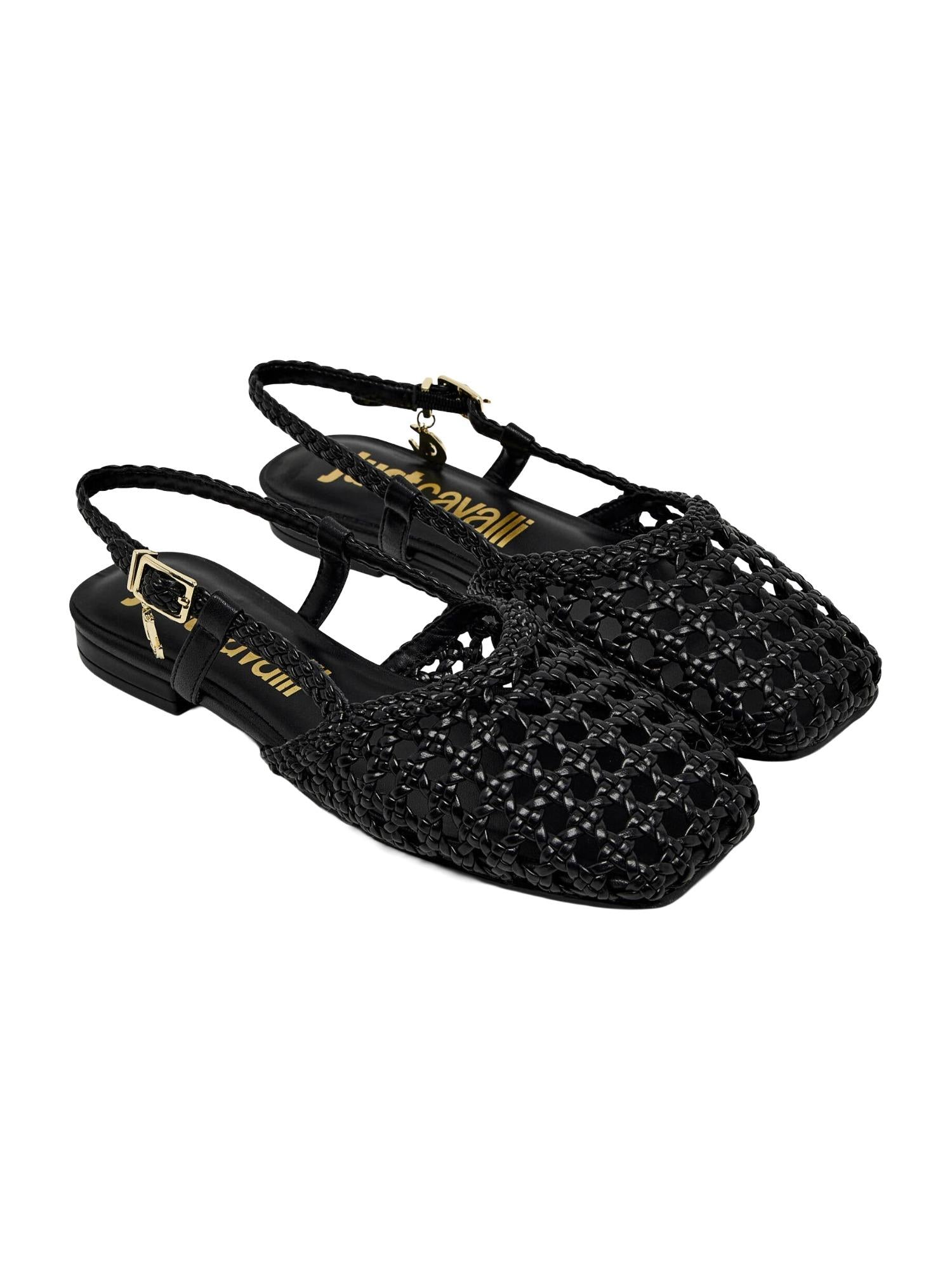 Just Cavalli Ballerine con punta quadrata