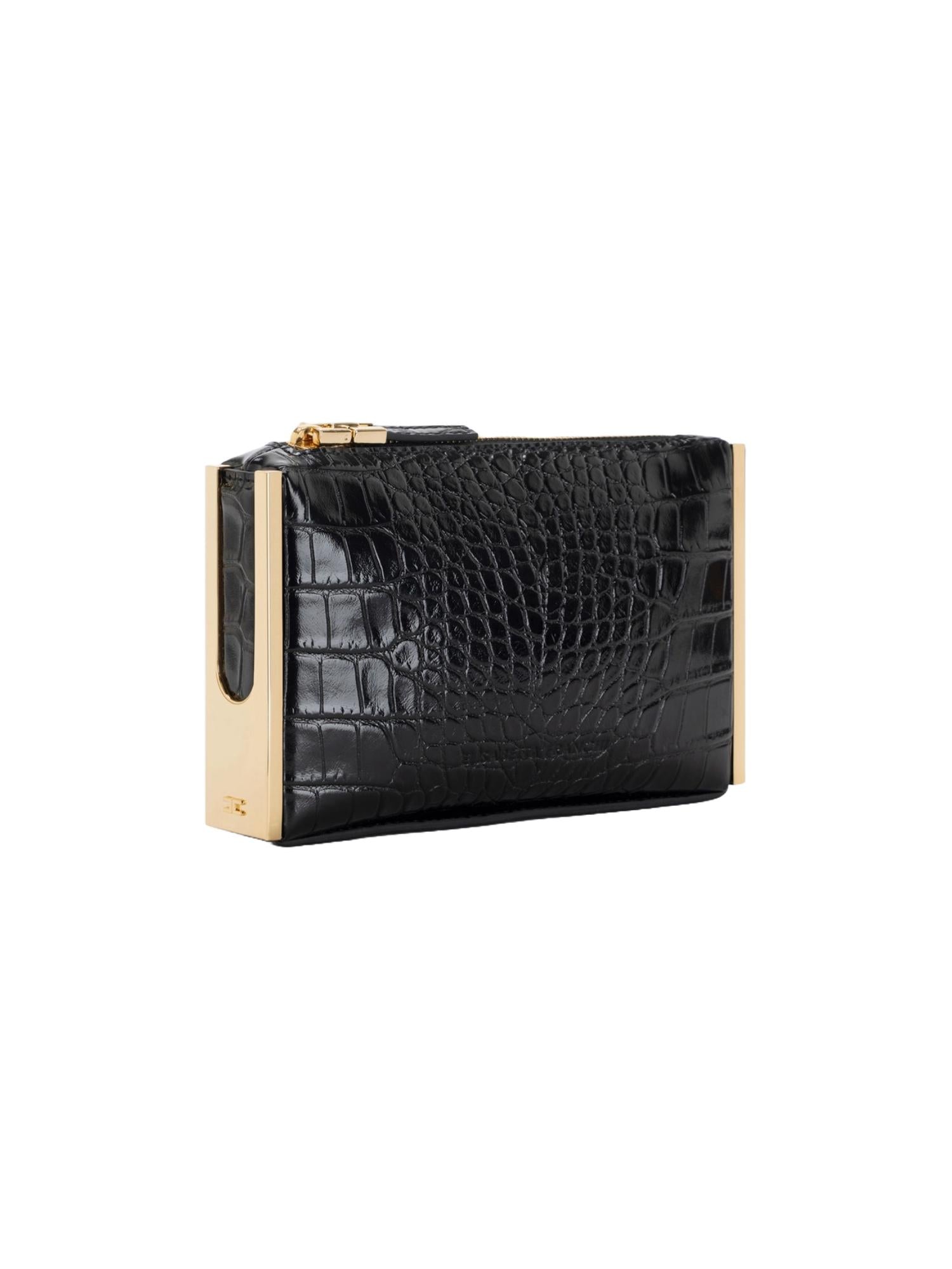 Elisabetta Franchi Borsa clutch con zip