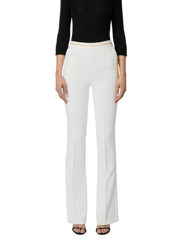 Elisabetta Franchi Pantalone con catena gioiello