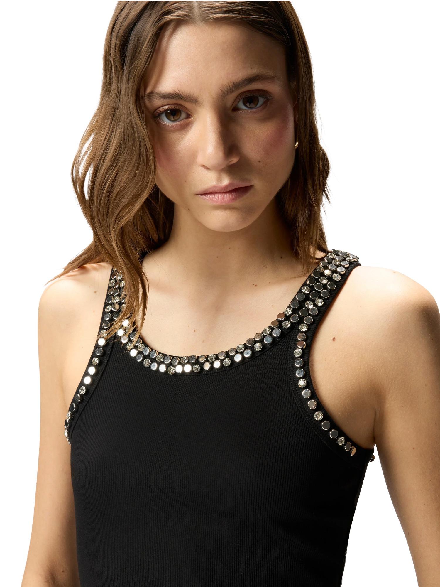 Pinko top met juweelborduursels Coriandoli
