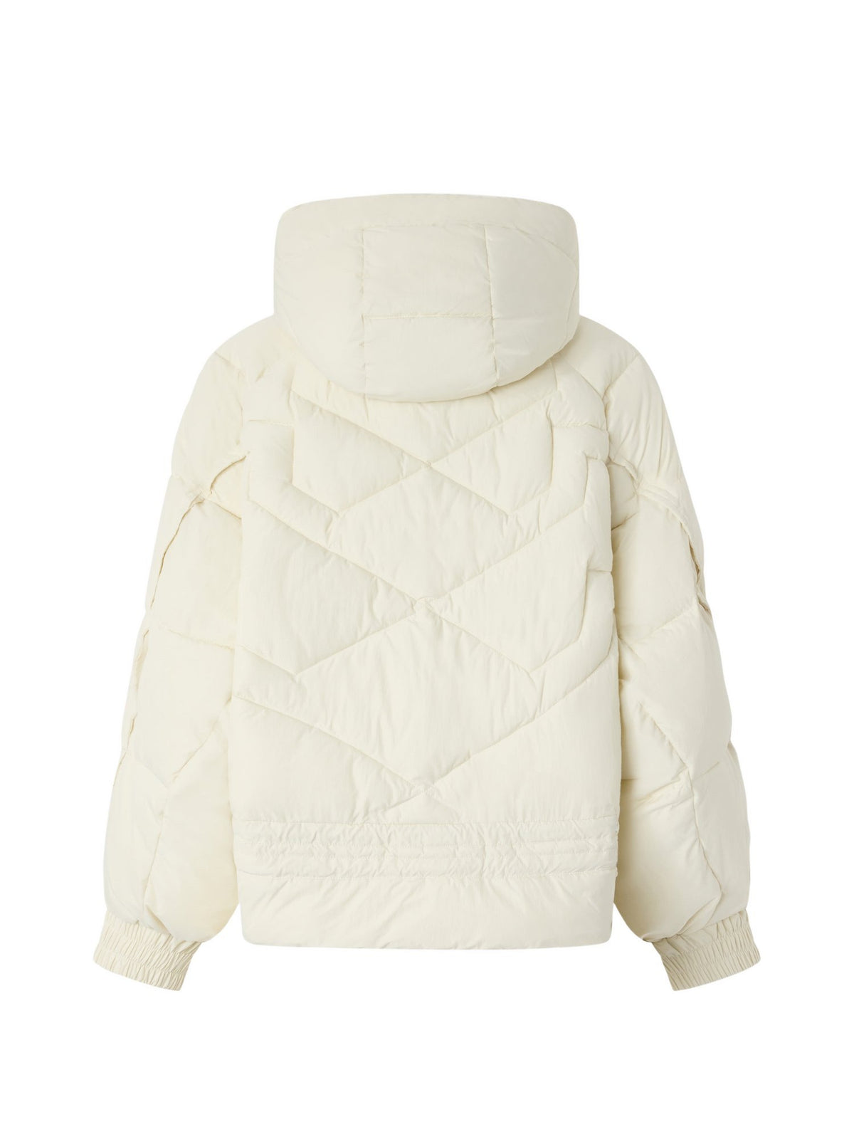 Giacca blouson oversize con cappuccio