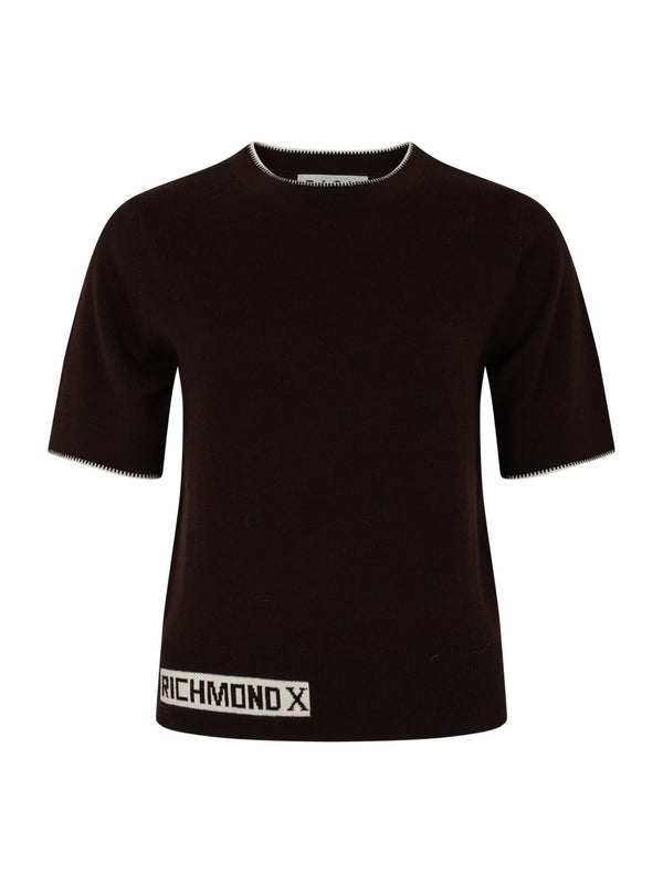 Maglia Girocollo con Logo Stampato