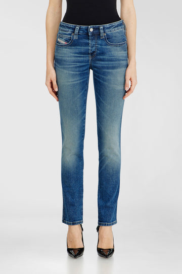 Jeans Regular Chiaro Vita Alta 1971 D-Sent