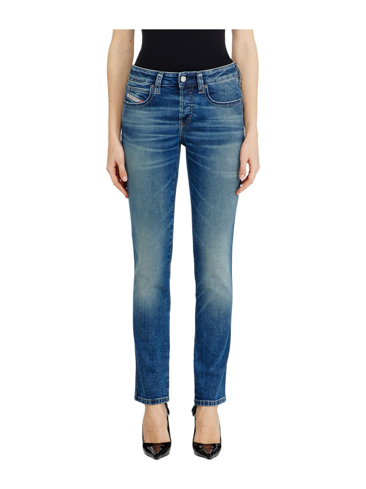 Jeans Regular Chiaro Vita Alta 1971 D-Sent