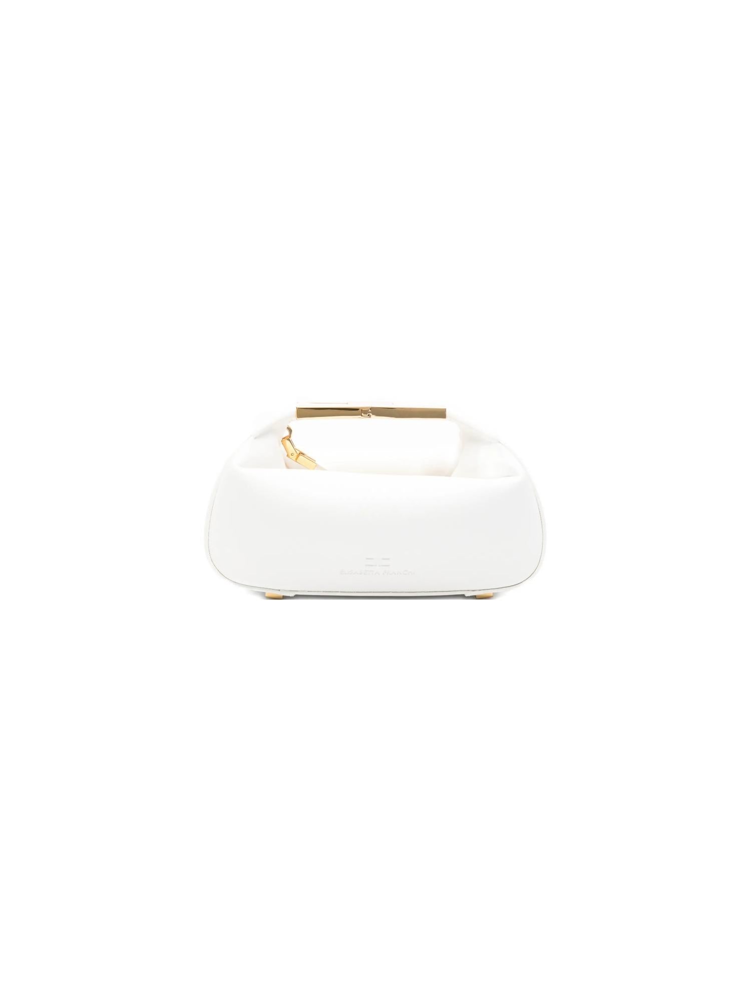 Elisabetta Franchi Borsa hobo con manico gioiello