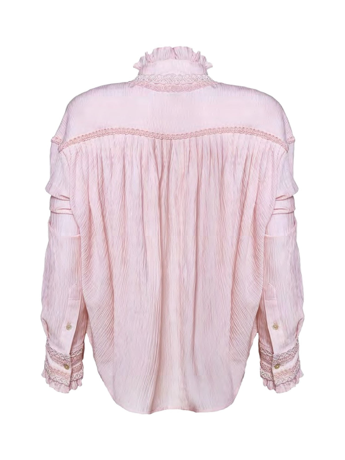 Camicia con Collo alla Coreana