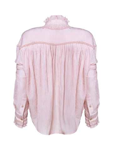 Camicia con Collo alla Coreana