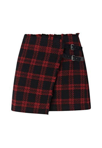 Pinko Minigonna in Tweed di Misto Lana donna