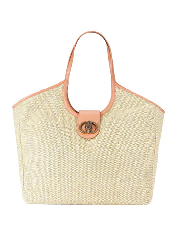 Kurt Geiger Borsa tote in rafia Chelsea