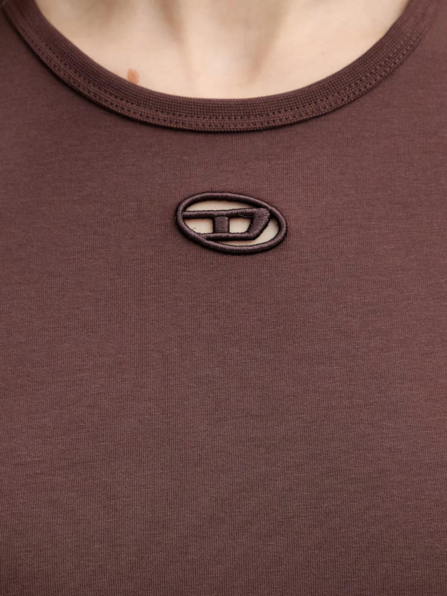 Diesel T-shirt con logo cut-out T-Angie-Od