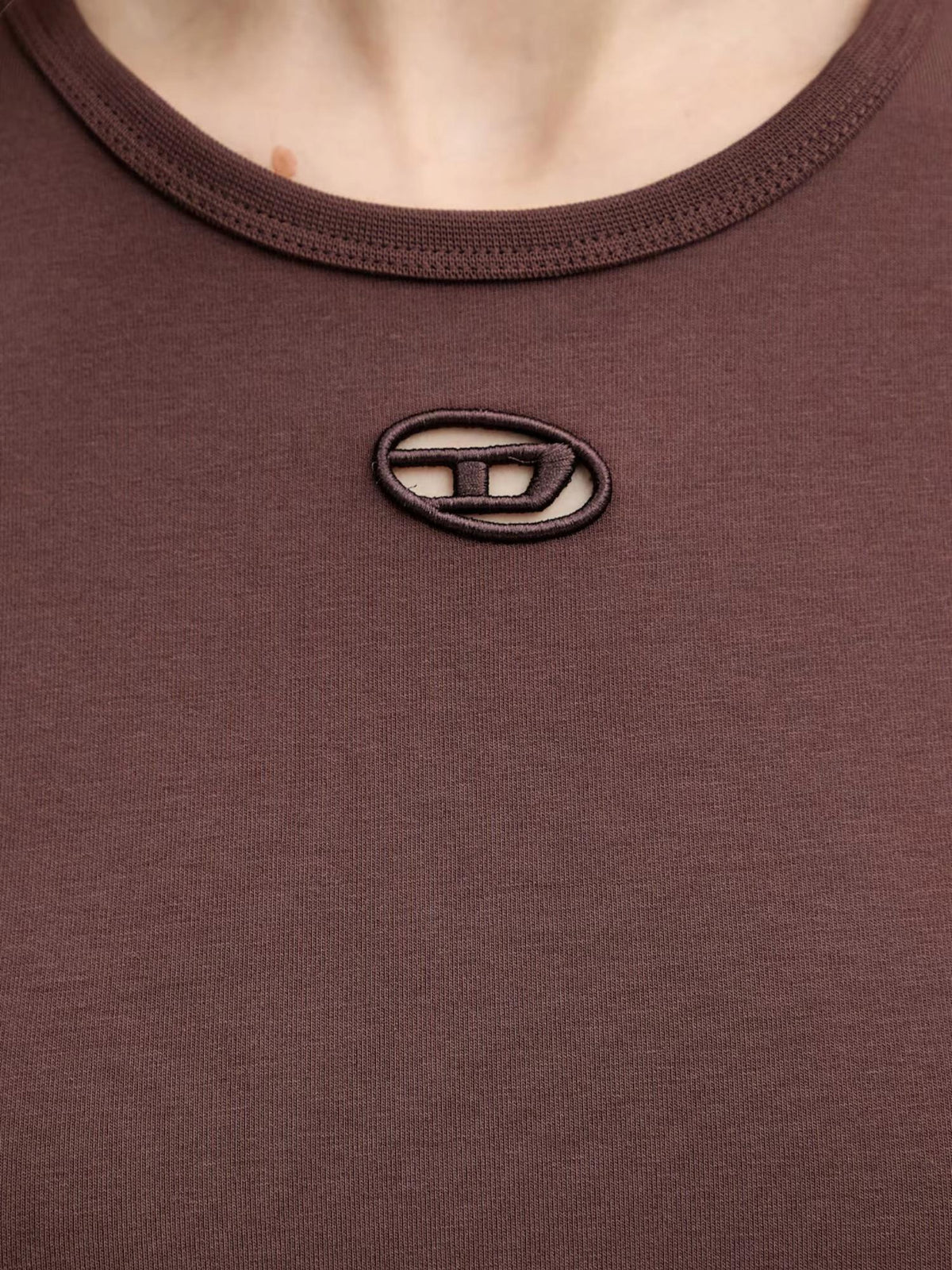 Diesel T-shirt con logo cut-out T-Angie-Od