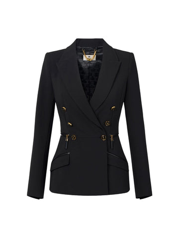 Elisabetta Franchi Giacca con dettagli zip