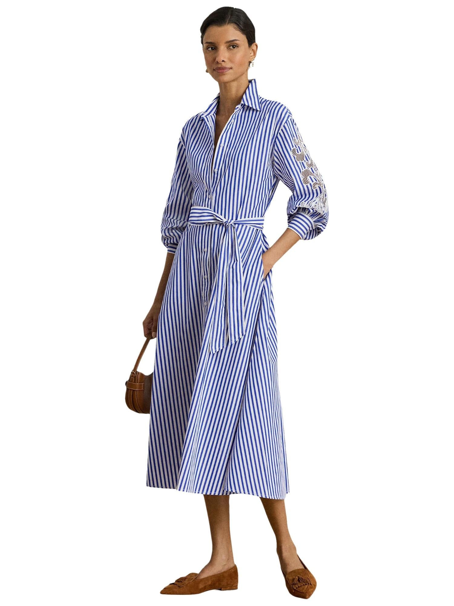 Lauren Ralph Lauren Abito chemisier a righe Lurvette