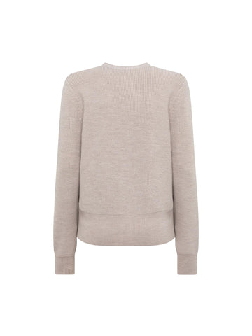 Blugirl Cardigan in pura lana a coste