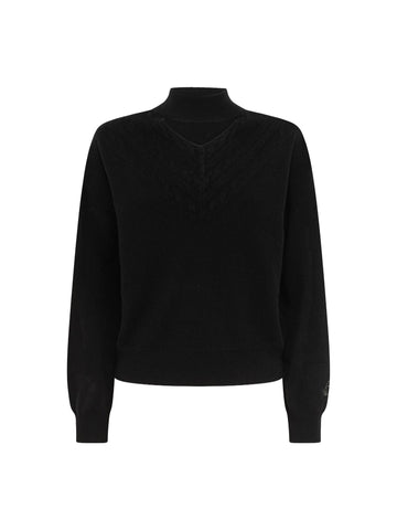 Blugirl Maglia a lupetto con scollo