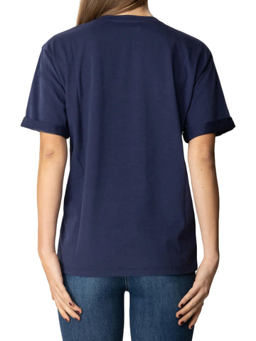 Elisabetta Franchi T-shirt con patch logo