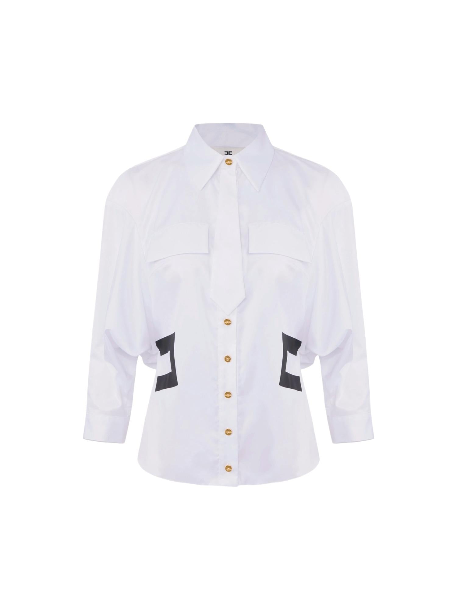 Elisabetta Franchi Camicia con cravattino