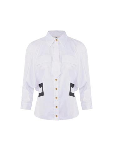 Elisabetta Franchi Camicia con cravattino