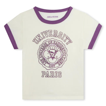 Zadig & Voltaire T-shirt con strass