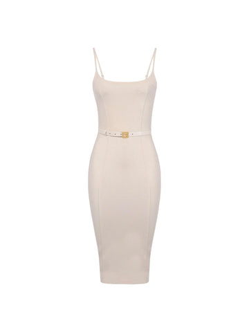 Elisabetta Franchi Abito in lana con cintura