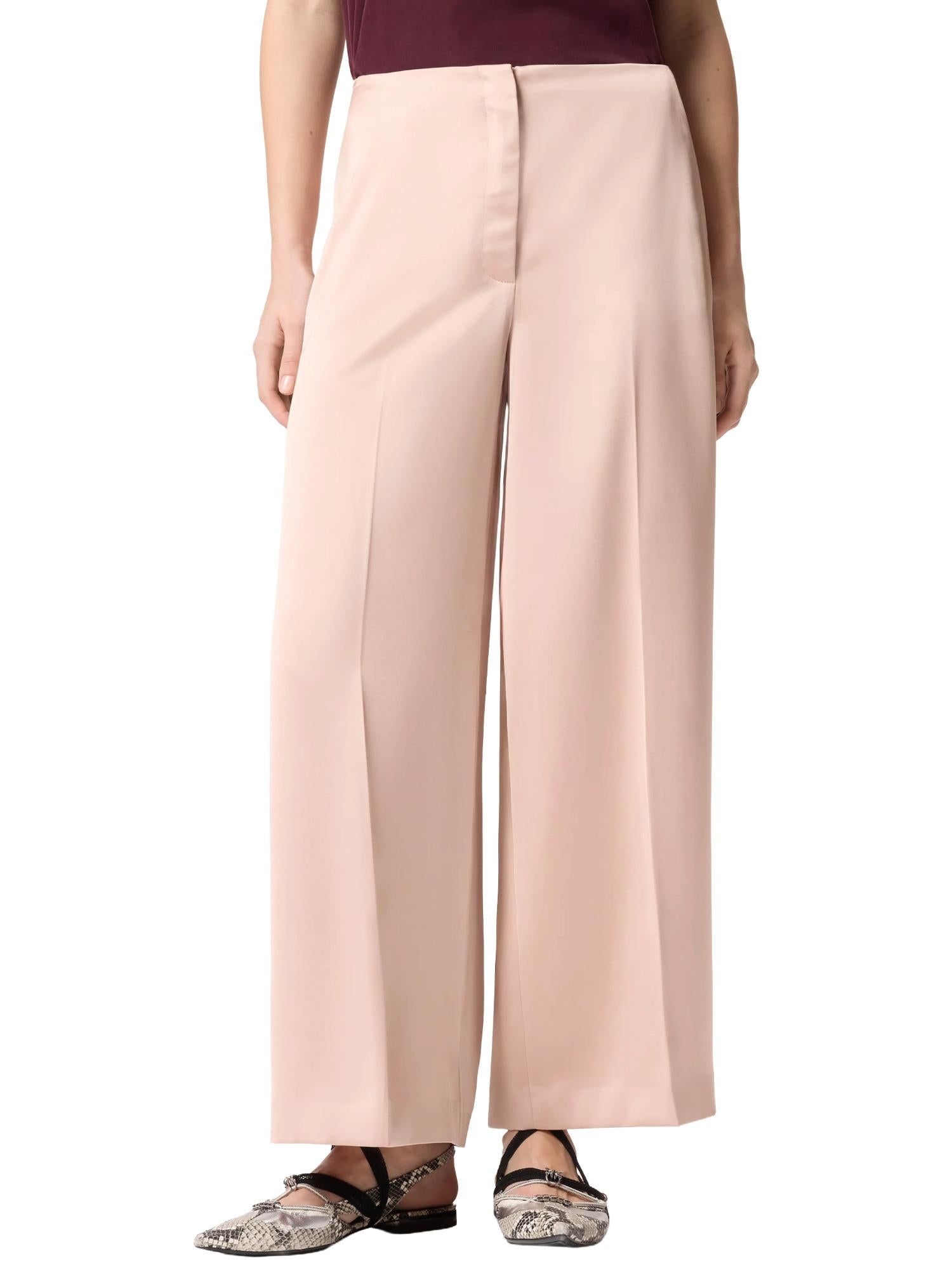 Pinko Pantalone satinato Limoncello
