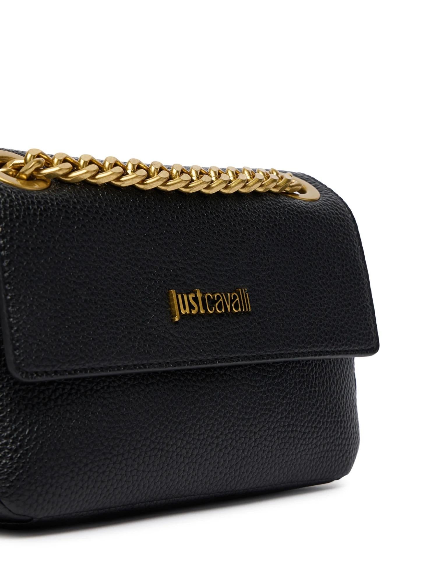 Just Cavalli Borsa in ecopelle con foulard