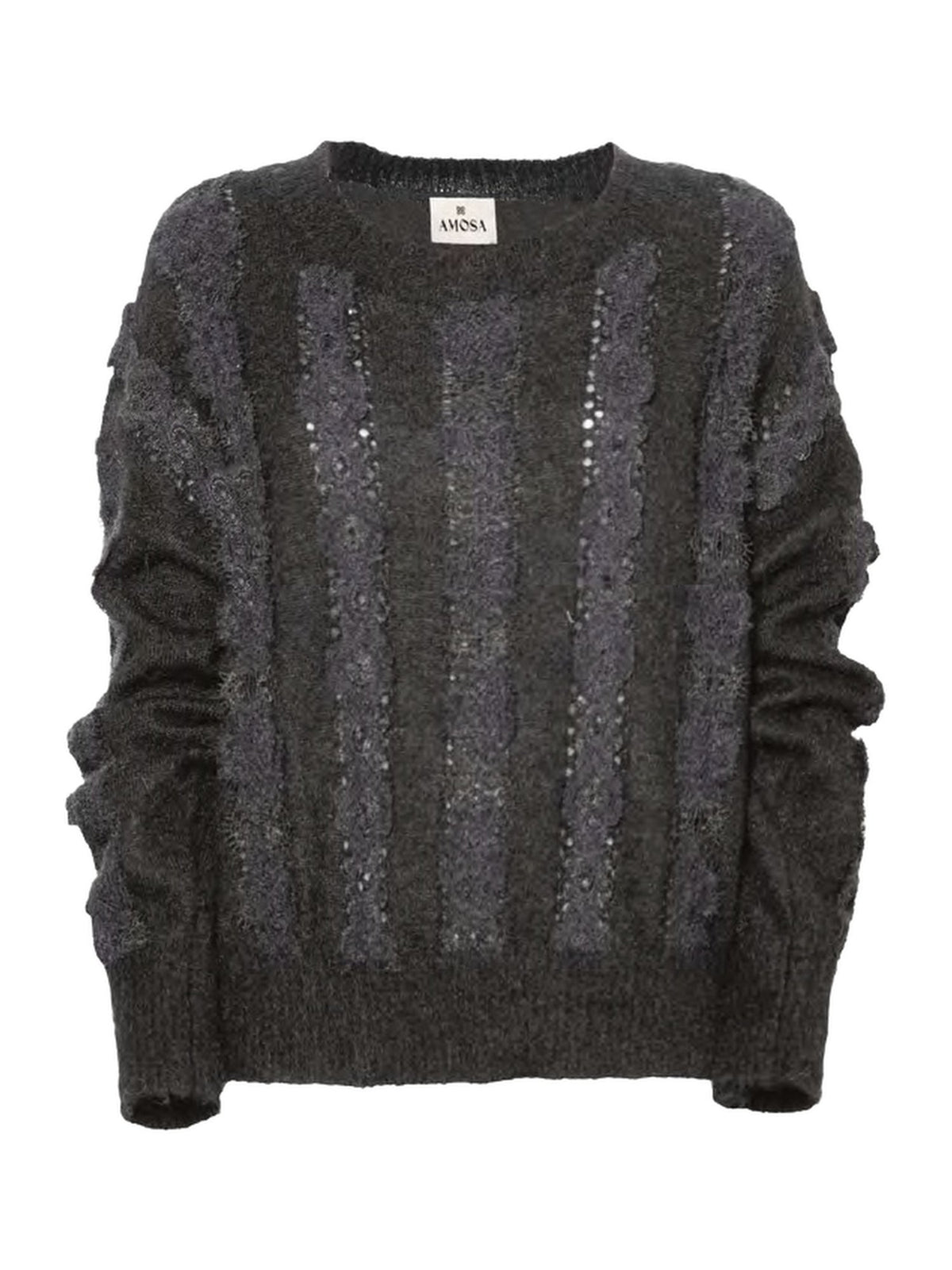 Maglia Traforata in Lana Mohair