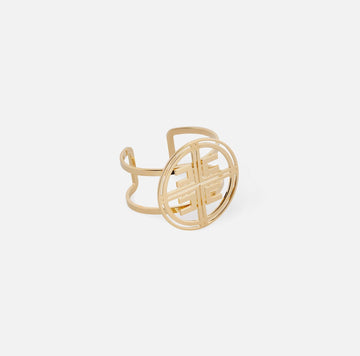 Bracciale in metallo dorato