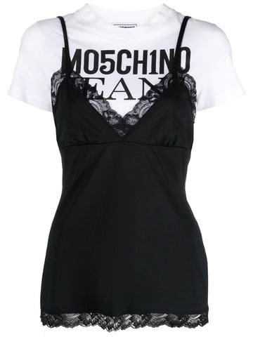 Moschino Jeans T-shirt a strati