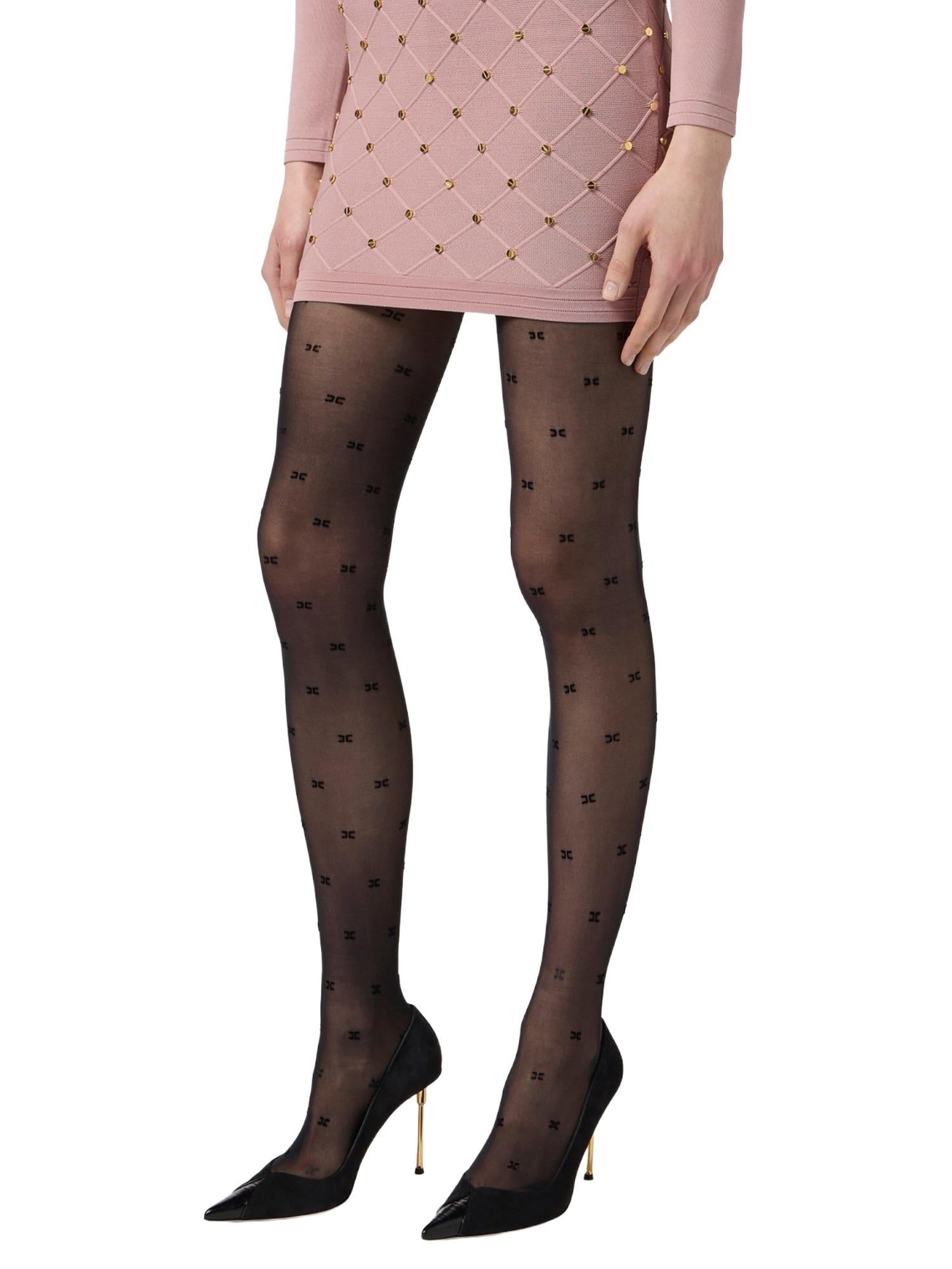 Elisabetta Franchi Collant con logo