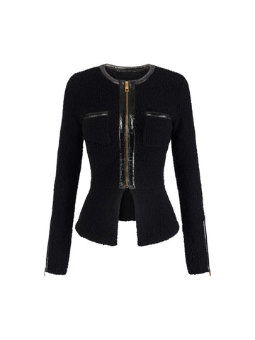 Elisabetta Franchi Cardigan in maglia bouclè